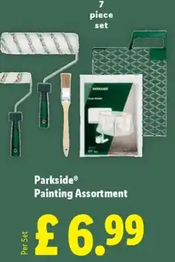 Lidl Parkside Painting Assortment offer