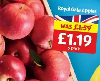 Aldi Royal Gala Apples offer