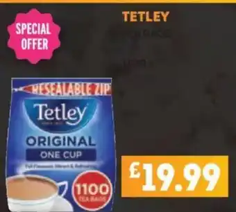 Tetley tea bags