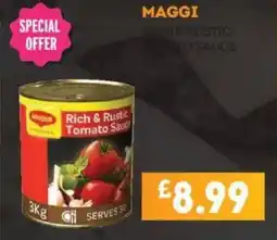 Bestway MAGGI Rich & rustic tomato sauce offer