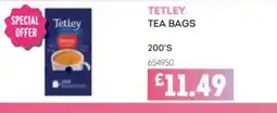 Bestway Tetley tea bags offer