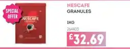 Bestway Nescafe granules offer