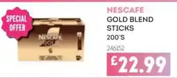 Bestway Nescafe gold blend sticks offer