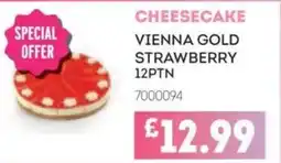 Bestway Cheesecake vienna gold strawberry 12ptn offer