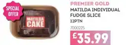 Bestway Premier gold matilda individual fudge slice offer