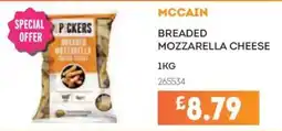 Bestway Mccain breaded mozzarella cheese offer