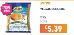 Bestway Aviko veggie burgers offer
