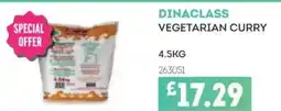 Bestway Dinaclass vegetarian curry offer