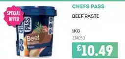 Bestway Chefs pass beef paste offer