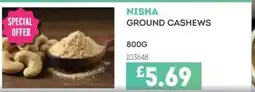 Bestway NISHA Ground cashews offer
