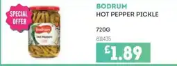 Bestway BODRUM Hot pepper pickle offer