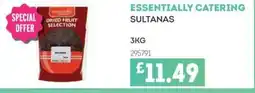 Bestway ESSENTIALLY CATERING Sultanas offer