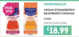 Bestway MCDOUGALLS Vegan strawberry/ raspberry/orange offer