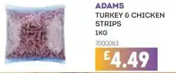 Bestway ADAMS Turkey & chicken strips offer