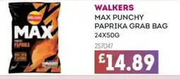 Bestway WALKERS Max punchy paprika grab bag offer
