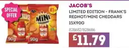 Bestway JACOB'S Limited edition - frank's redhot/mini cheddars offer