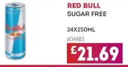 Bestway RED BULL Sugar free offer