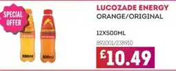 Bestway LUCOZADE ENERGY Orange/original offer