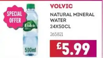 Bestway VOLVIC Natural mineral water offer