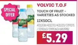Bestway VOLVIC T.O.F Touch of fruit offer