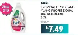 Bestway SURF Tropical lily & ylang ylang professional bio detergent offer