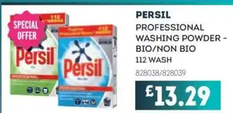 Bestway PERSIL Professional washing powder - bio/non bio 112 wash offer