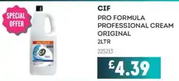 Bestway CIF Pro formula professional cream original offer