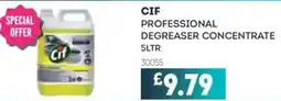 Bestway CIF Professional degreaser concentrate offer