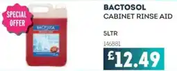Bestway BACTOSOL Cabinet rinse aid offer