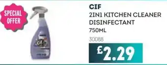Bestway CIF 2in1 kitchen cleaner disinfectant offer