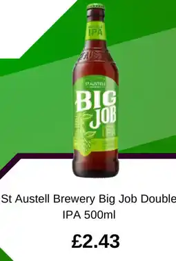 Asda St Austell Brewery Big Job Double IPA offer