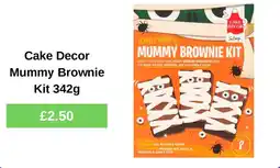 Morrisons Cake Decor Mummy Brownie Kit offer