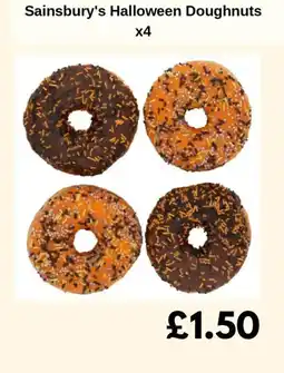 Sainsbury's Sainsbury's Halloween Doughnuts offer