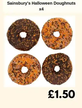 Sainsbury's Sainsbury's Halloween Doughnuts offer