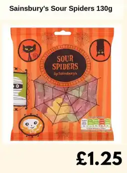 Sainsbury's Sainsbury's Sour Spiders offer