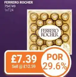 Bestway Ferrero rocher offer