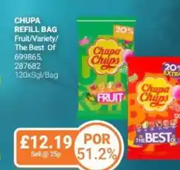 Bestway CHUPA REFILL BAG Fruit/Variety/ The Best Of offer