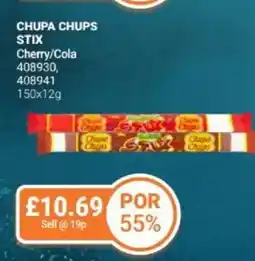 Bestway CHUPA CHUPS STIX Cherry/Cola offer