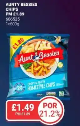 Bestway Aunty bessies chips offer