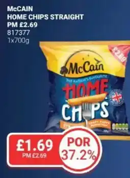 Bestway Mccain home chips straight offer