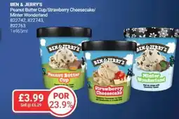 Bestway BEN & JERRY'S Peanut Butter Cup/Strawberry Cheesecake/ Minter Wonderland offer
