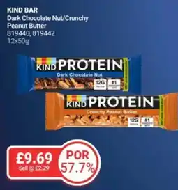 Bestway KIND BAR Dark Chocolate Nut/Crunchy Peanut Butter offer