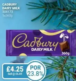 Bestway Cadbury dairy milk offer