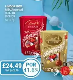 Bestway LINDOR BOX Milk/Assorted offer