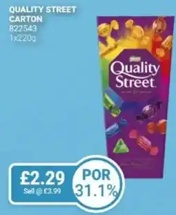 Bestway Quality street carton offer
