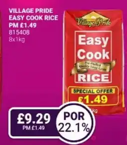 Bestway Village pride easy cook rice offer