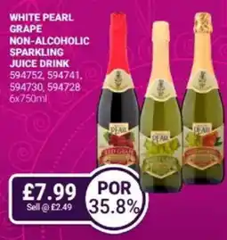 Bestway White pearl grape non-alcoholic sparkling juice drink offer