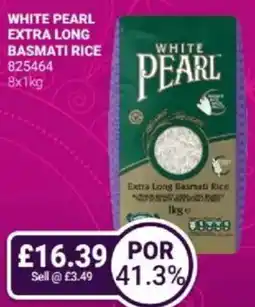 Bestway White pearl extra long basmati rice offer