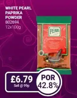 Bestway White pearl paprika powder offer