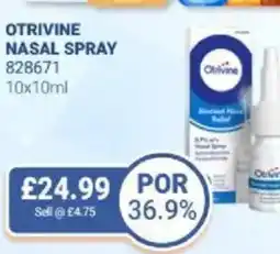Bestway Otrivine nasal spray offer